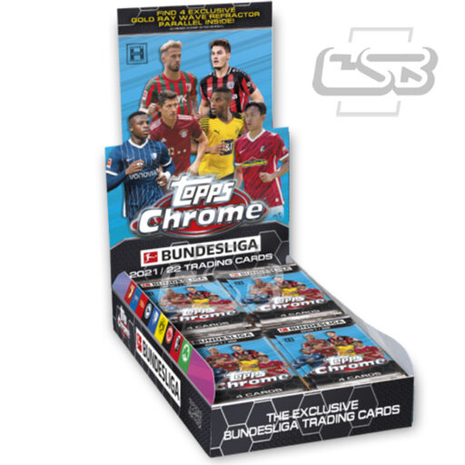 2021-22 Topps Chrome Bundesliga Soccer Lite Box