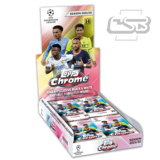 2021-22 Topps UEFA Champions League Chrome Soccer Lite Box