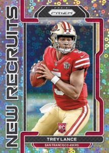 NEW RECRUITS PRIZM NO HUDDLE, Trey Lance