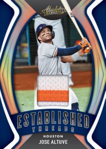 ESTABLISHED THREADS SPECTRUM GOLD, Jose Altuve