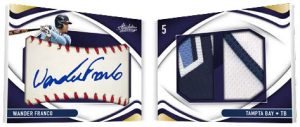 ROOKIE BASEBALL MATERIAL BOOKLET SIGNATURES, Wander Franco