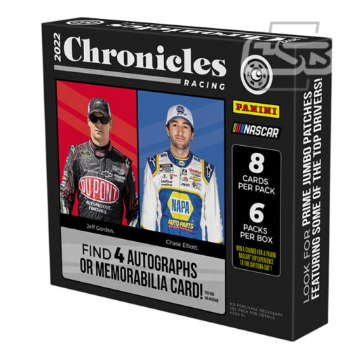 2022 Panini Chronicles Racing Hobby Box