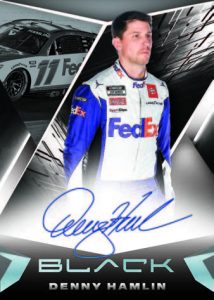 BLACK AUTOGRAPHS HOLO SILVER, Denny Hamlin