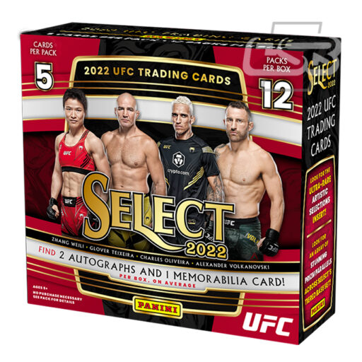 2022 Panini Select UFC Hobby Box