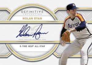 Legendary Autograph Collection, Nolan Ryan