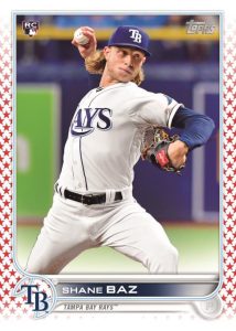 Base Card - Independence Day Parallel, Shane Baz