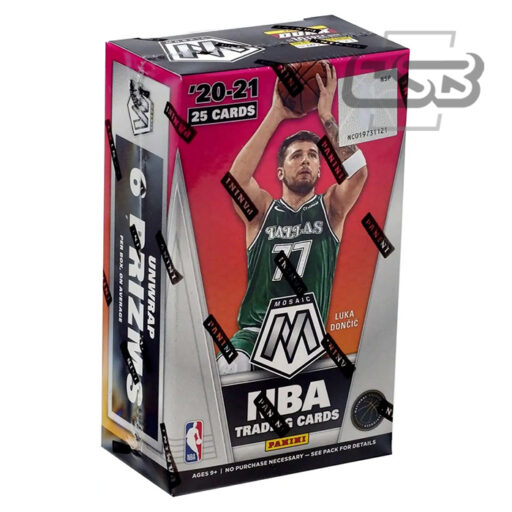 2020-21 Panini Mosaic Basketball Cereal Box
