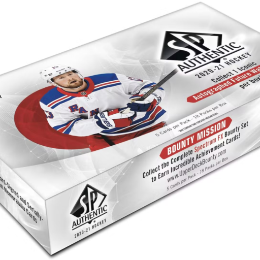 2020-21 Upper Deck SP Authentic Hockey Hobby Box