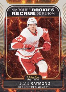 BASE SET MARQUEE ROOKIES Hot Magma Parallel, Lucas Raymond