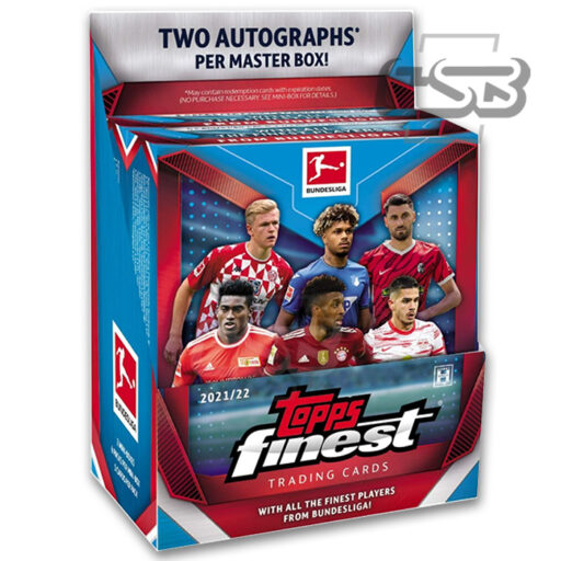 2021-22 Topps Bundesliga Finest Soccer Hobby Box