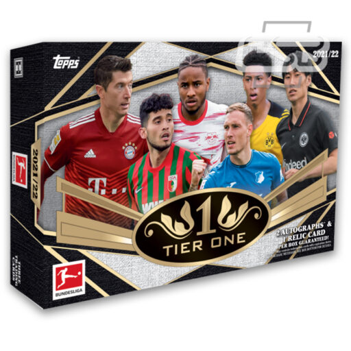 2021-22 Topps Tier One Bundesliga Soccer Hobby Box