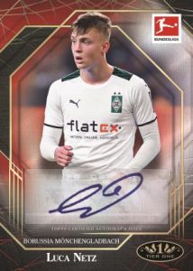 Ball Magnet Autographs Red Parallel, Luca Netz