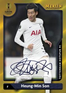 Base Autograph - Gold Parallel, Heung-Min Son