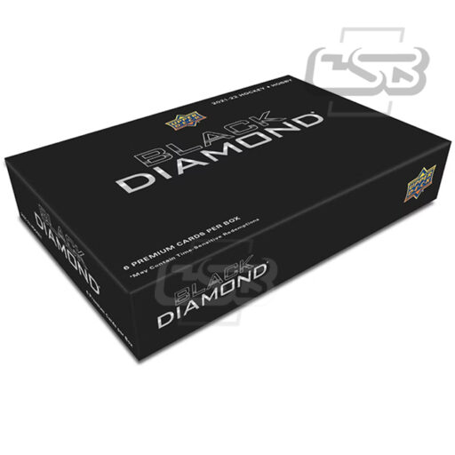 2021-22 Upper Deck Black Diamond Hockey Hobby Box