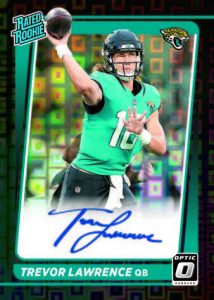 RATED ROOKIES RPS AUTOGRAPHS BLACK PANDORA, Trevor Lawrence