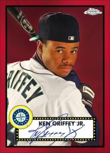 2021 Topps Chrome Platinum Anniversary Hobby Baseball- Ken Griffey Jr