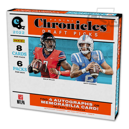 2022 Panini Chronicles Draft Picks Football Hobby Box