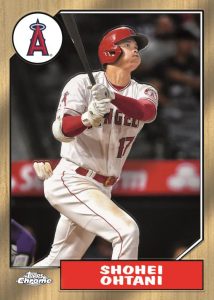 1987 Topps Baseball Insert, Shohei Otani