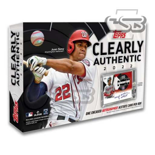2022 Topps Clearly Authentic Baseball Hobby Box