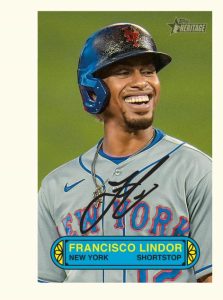 1973 Pin-Up Box Loader, Francisco Lindor