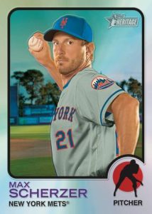Base Card - Chrome Refractor Parallel, Max Scherzer