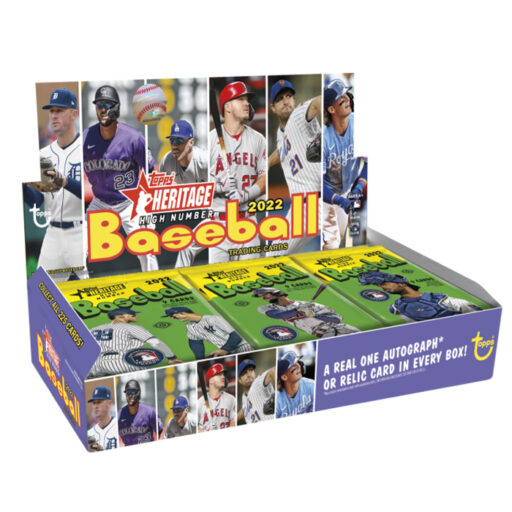 2022 Topps Heritage High Number Baseball Hobby Box