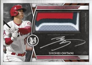 Museum Framed Autograph Patch Card, Shohei Otani