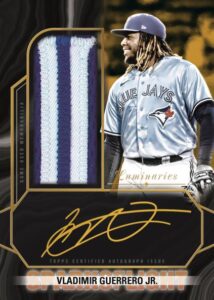 Spark of Light Autographed Patch Card, Vladimir Guerrero Jr. - 2022 Topps Luminaries Baseball