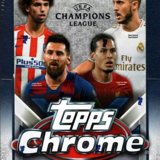 2019-20 Topps UEFA Champions League Chrome Soccer Hobby Box