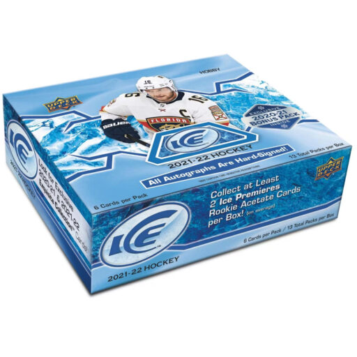 2021-22 Upper Deck Ice Hockey Hobby Box