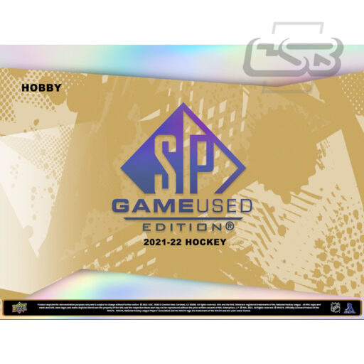 2021-22 Upper Deck SP Game Used Hockey Hobby Box