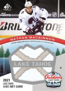 2021 LAKE TAHOE GAMES Net Cord, Nathan MacKinnon