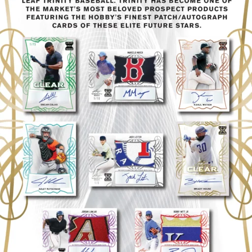 2021 Leaf Trinity Baseball Hobby Box