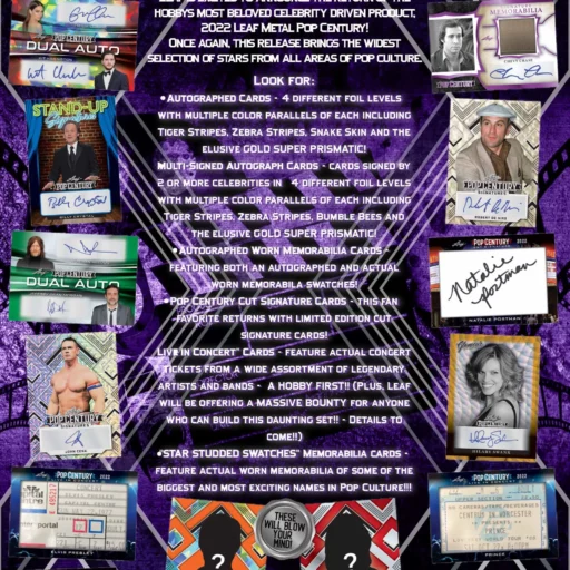 2022 Leaf Metal Pop Century Hobby Box