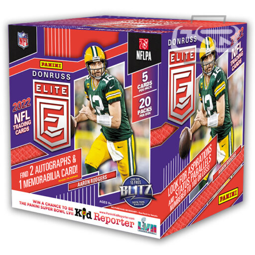2022 Panini Donruss Elite Football Hobby Box