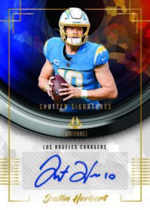 SHUTTER SIGNATURES GOLD, Justin Herbert