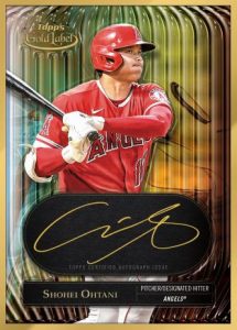 Auric Framed Autograph Card, Shohei Otani