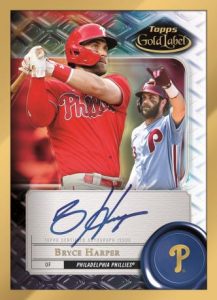 Framed Autograph Card, Bryce Harper