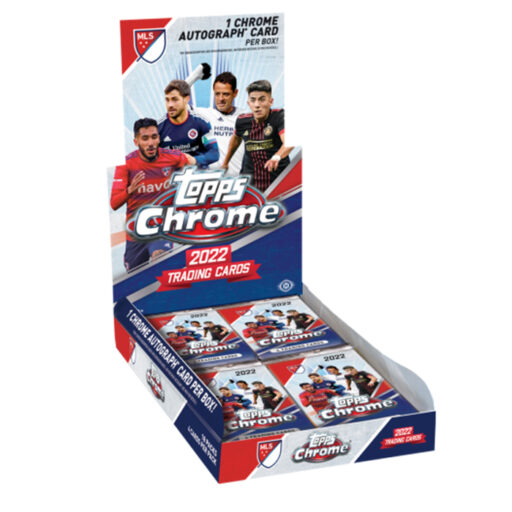 2022 Topps MLS Chrome Soccer Hobby Box