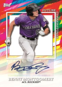 Future Cornerstone Autographs, Benny Montgomery
