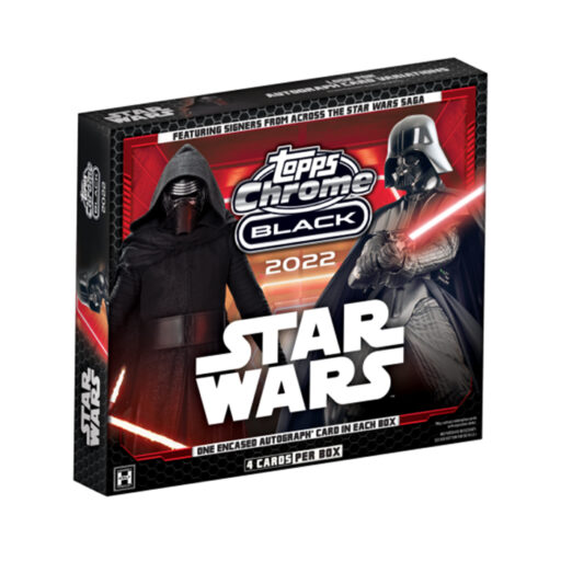 2022 Topps Star Wars Chrome Black Hobby Box