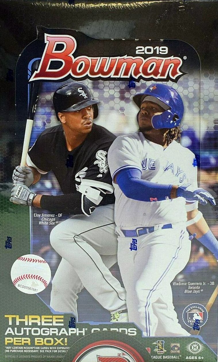 2019 Bowman Baseball Jumbo Box