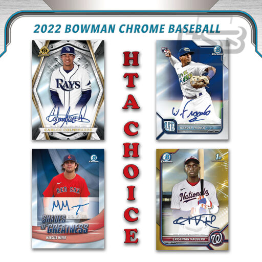 2022 Bowman Chrome Baseball HTA Choice Box