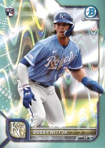 Base Card -Aqua RayWave Refractor Parallel, Bobby Witt Jr.