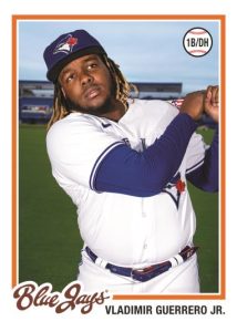 1978 Base Card, Vladimir Guerrero Jr.