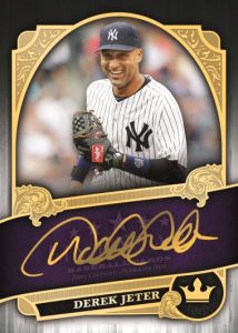 2022 Topps Five Star Baseball- Baseball Royalty Autograph Card, Derek Jeter