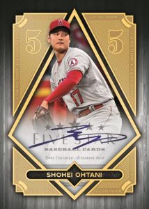 Five Tool Phenom Auto Card, Shohei Ohtani