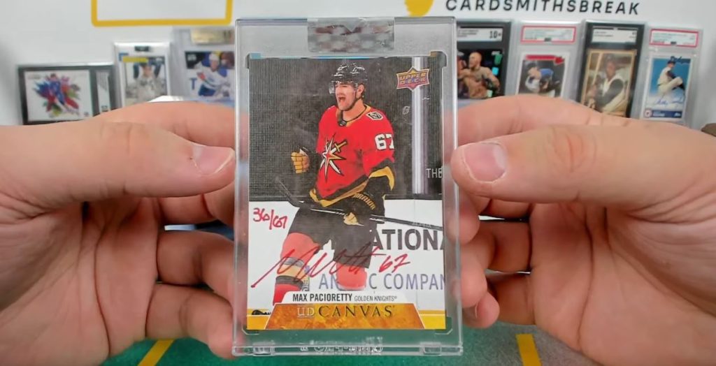 2020-21 Upper Deck Clear Cut Hockey Max Pacioretty