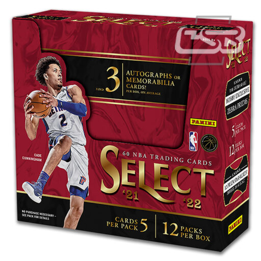 2021-22 Panini Select Basketball Hobby Box