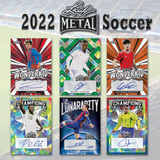 2022 Leaf Metal Soccer Hobby Box